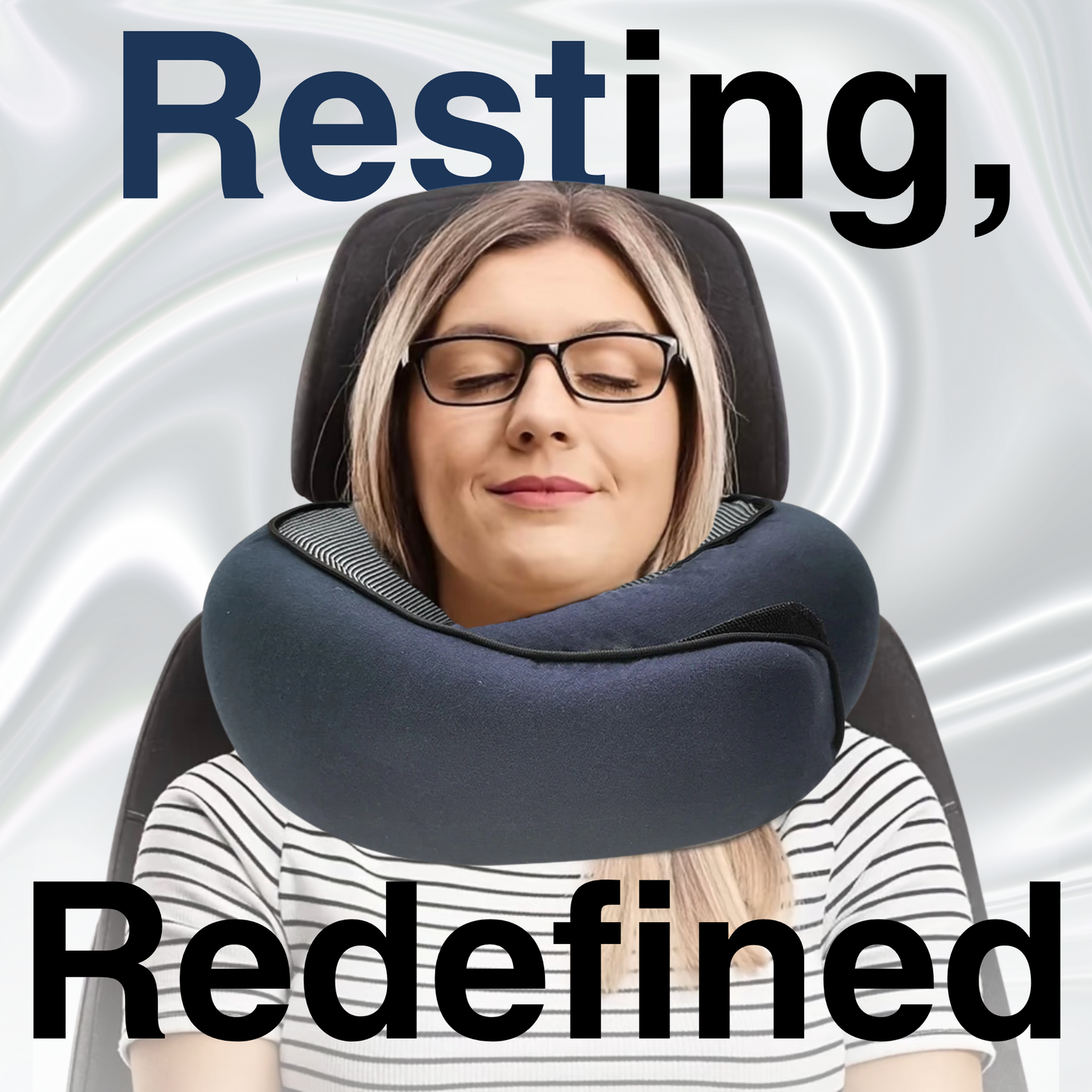 Nollis Rest™ | 360° Support Travel Pillow