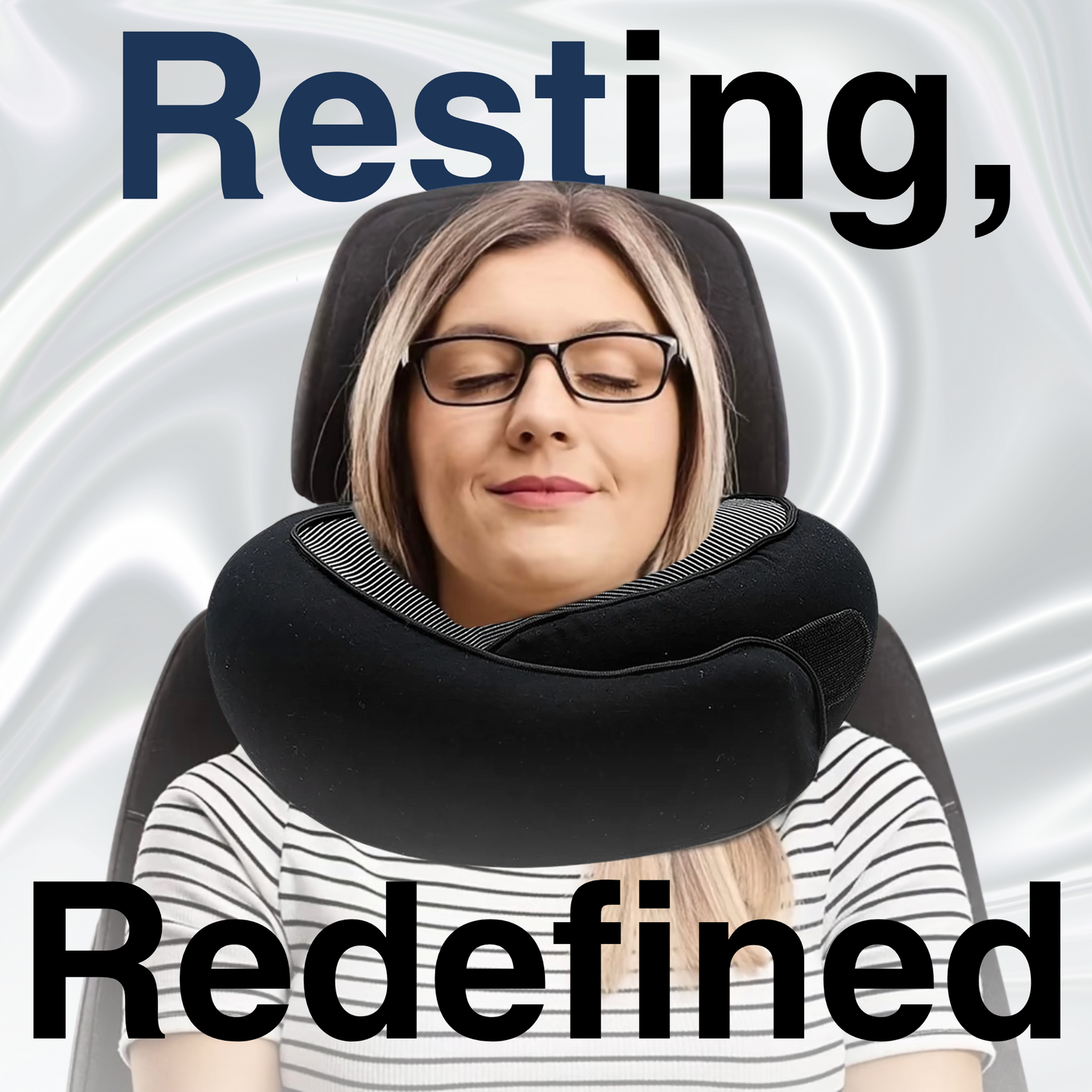 Nollis Rest™ | 360° Support Travel Pillow