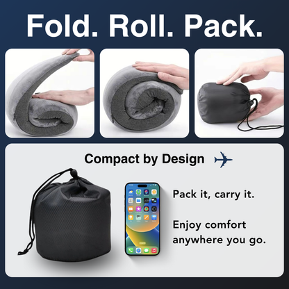 Nollis Rest™ | 360° Support Travel Pillow